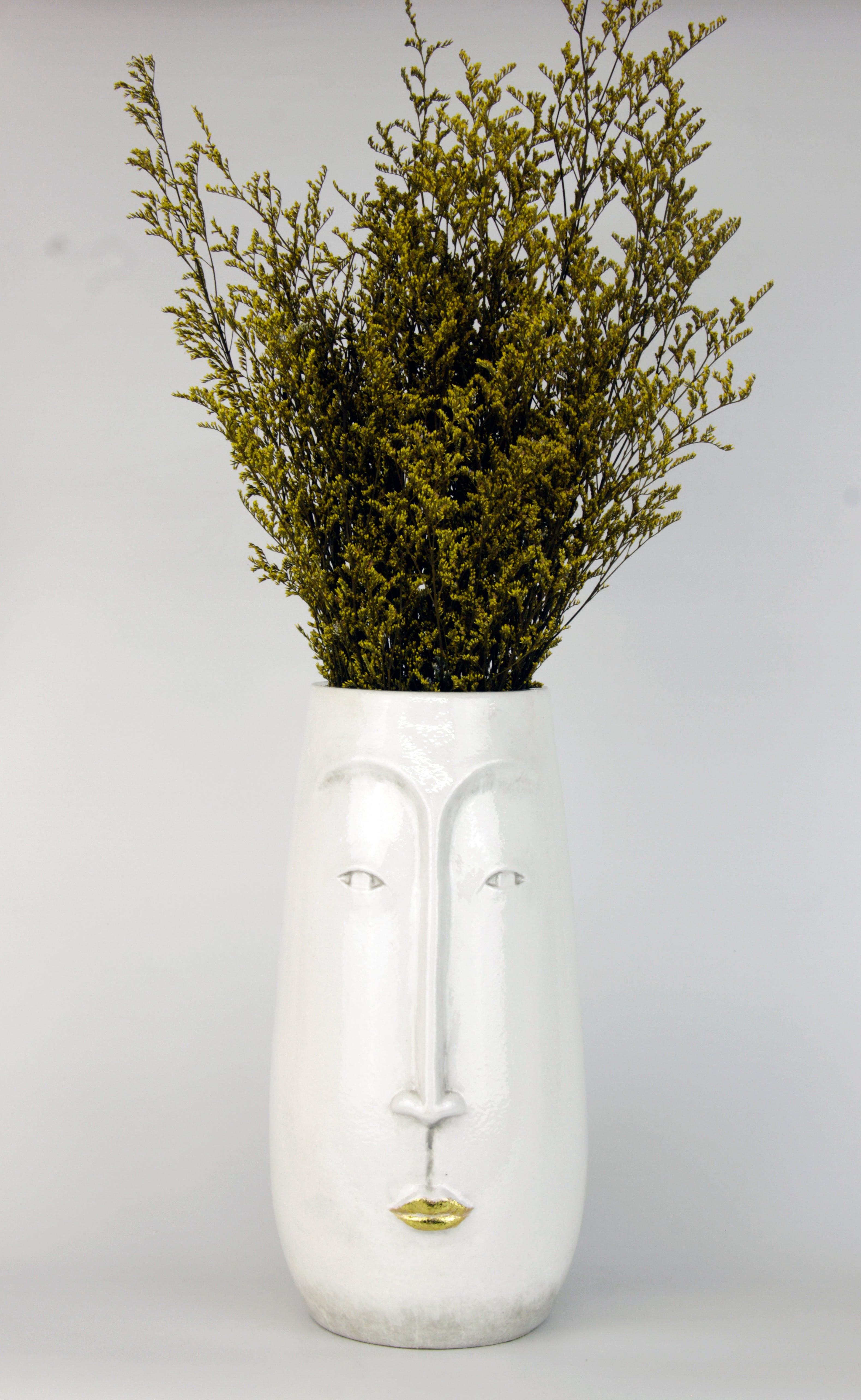 Faces Modern Vase