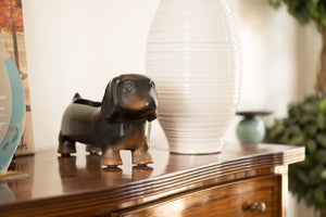 Ceramic Dachshund (Black)