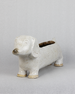 Ceramic Dachshund (Cream)