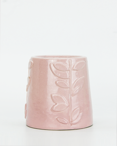 Stalk Seashell Pink Pot (Mini)