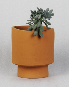 Terracotta Quadrado Mini Vase